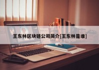 王东林区块链公司简介[王东林是谁]